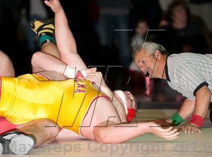 Thumbnail 1 in CIF CCS Masters Wrestling Championships (Finals) photogallery.