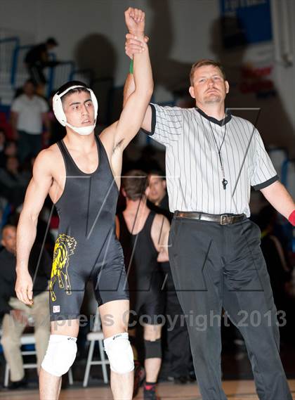 Thumbnail 1 in CIF CCS Masters Wrestling Championships (Finals) photogallery.