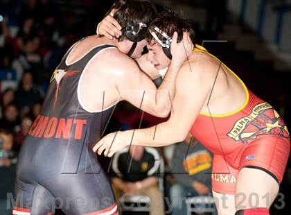 Thumbnail 1 in CIF CCS Masters Wrestling Championships (Finals) photogallery.