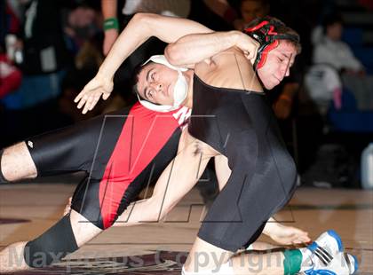 Thumbnail 2 in CIF CCS Masters Wrestling Championships (Finals) photogallery.