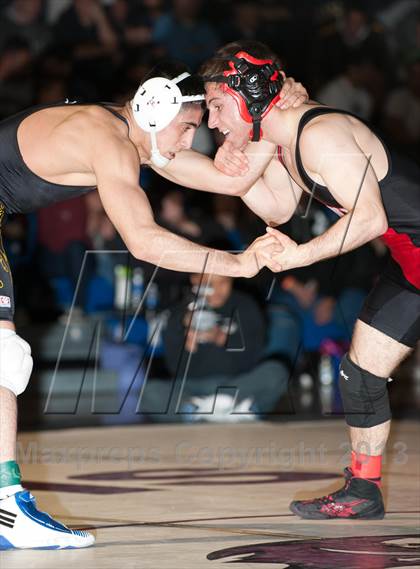 Thumbnail 3 in CIF CCS Masters Wrestling Championships (Finals) photogallery.
