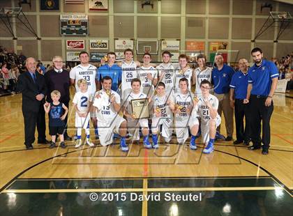 Thumbnail 1 in Lassen vs. Anderson (CIF NS D4 Final) photogallery.