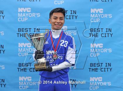 Thumbnail 1 in PSAL All-Stars vs Independent All-Stars (NYC Mayor's Cup)  photogallery.