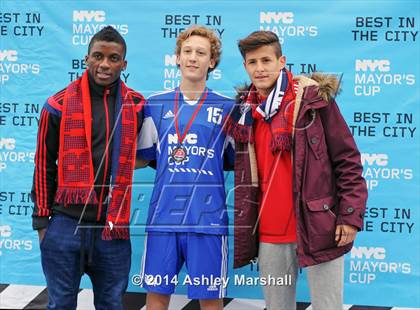 Thumbnail 2 in PSAL All-Stars vs Independent All-Stars (NYC Mayor's Cup)  photogallery.