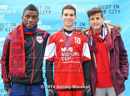 Thumbnail 1 in PSAL All-Stars vs Independent All-Stars (NYC Mayor's Cup)  photogallery.