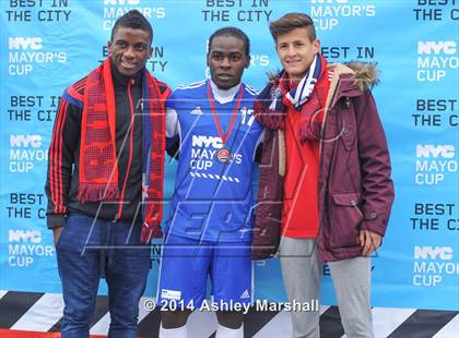Thumbnail 1 in PSAL All-Stars vs Independent All-Stars (NYC Mayor's Cup)  photogallery.