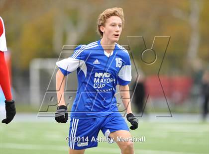 Thumbnail 2 in PSAL All-Stars vs Independent All-Stars (NYC Mayor's Cup)  photogallery.