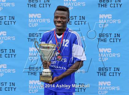 Thumbnail 1 in PSAL All-Stars vs Independent All-Stars (NYC Mayor's Cup)  photogallery.