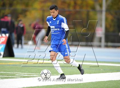 Thumbnail 1 in PSAL All-Stars vs Independent All-Stars (NYC Mayor's Cup)  photogallery.