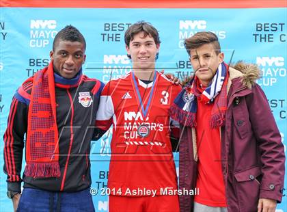 Thumbnail 1 in PSAL All-Stars vs Independent All-Stars (NYC Mayor's Cup)  photogallery.