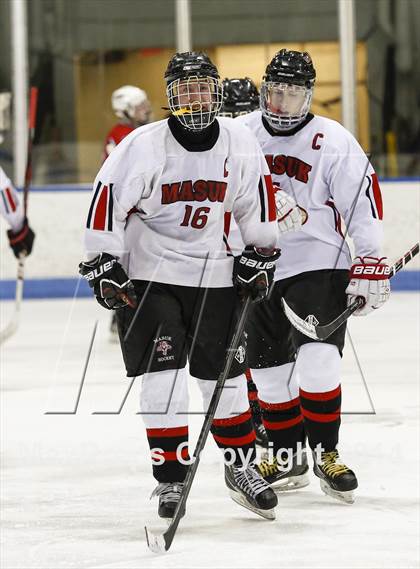 Thumbnail 2 in Masuk vs. Smith/Tolland/Windham (CIAC Division III Semifinal) photogallery.