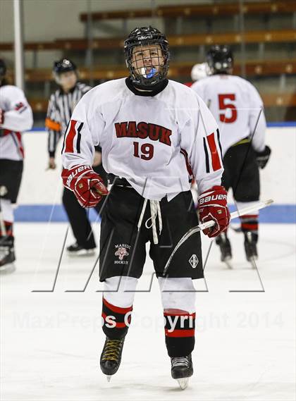 Thumbnail 3 in Masuk vs. Smith/Tolland/Windham (CIAC Division III Semifinal) photogallery.