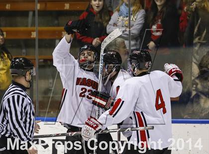 Thumbnail 2 in Masuk vs. Smith/Tolland/Windham (CIAC Division III Semifinal) photogallery.