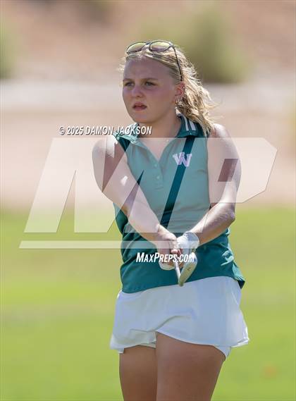 Thumbnail 2 in Virgin Valley vs Moapa Valley vs Boulder City vs Pahrump Valley, vs The Meadows School, vs Coral Academy of Science (Match 5 @ Casablanca) photogallery.