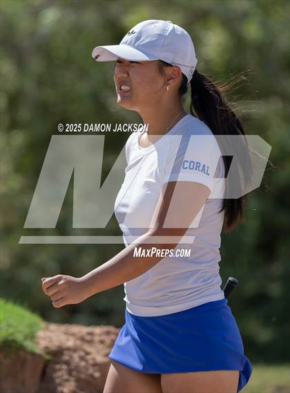 Thumbnail 3 in Virgin Valley vs Moapa Valley vs Boulder City vs Pahrump Valley, vs The Meadows School, vs Coral Academy of Science (Match 5 @ Casablanca) photogallery.