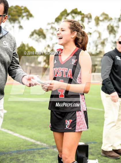 Thumbnail 1 in Torrey Pines vs. Vista (CIF SDS D1 Final) photogallery.