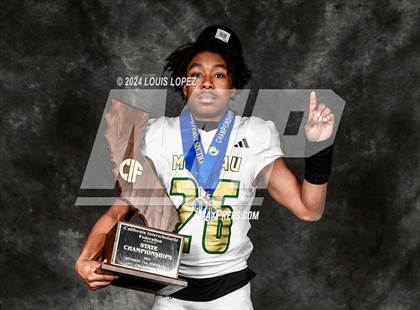 Thumbnail 3 in Moreau Catholic (CIF State DIV 7 AA Championship Trophy Award Photos) photogallery.