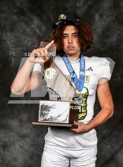 Thumbnail 2 in Moreau Catholic (CIF State DIV 7 AA Championship Trophy Award Photos) photogallery.