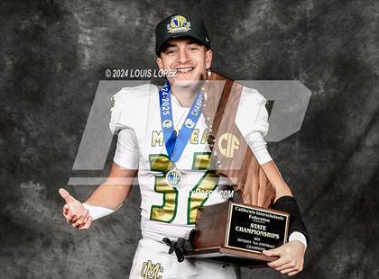 Thumbnail 2 in Moreau Catholic (CIF State DIV 7 AA Championship Trophy Award Photos) photogallery.