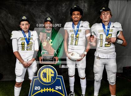 Thumbnail 3 in Moreau Catholic (CIF State DIV 7 AA Championship Trophy Award Photos) photogallery.