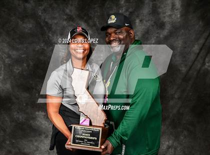 Thumbnail 2 in Moreau Catholic (CIF State DIV 7 AA Championship Trophy Award Photos) photogallery.