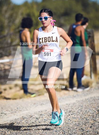 Thumbnail 3 in NMAA District 1-5A Cross Country Meet photogallery.