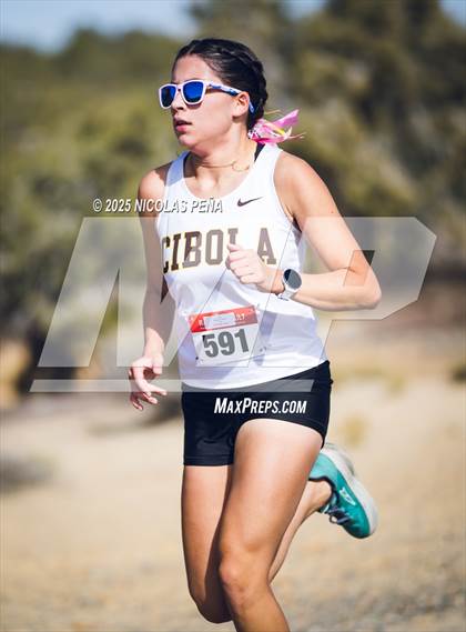 Thumbnail 3 in NMAA District 1-5A Cross Country Meet photogallery.