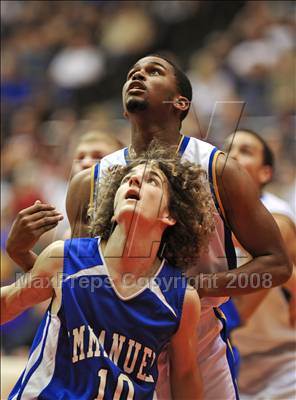 Thumbnail 2 in Immanuel vs. Bakersfield Christian (CIF CS D5 Final) photogallery.