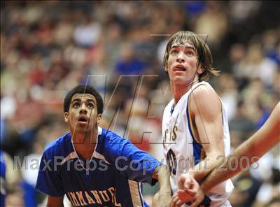 Thumbnail 3 in Immanuel vs. Bakersfield Christian (CIF CS D5 Final) photogallery.