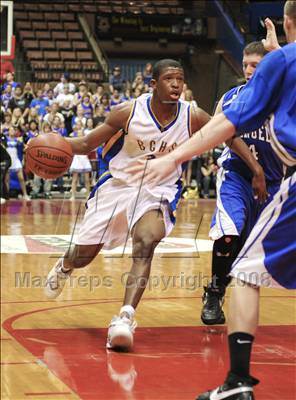 Thumbnail 1 in Immanuel vs. Bakersfield Christian (CIF CS D5 Final) photogallery.
