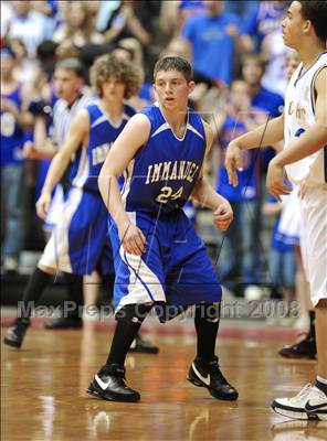 Thumbnail 2 in Immanuel vs. Bakersfield Christian (CIF CS D5 Final) photogallery.