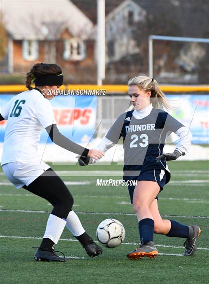 Thumbnail 3 in Pleasantville vs. Central Valley Academy (NYSPHSAA Class B Final) photogallery.