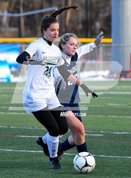 Thumbnail 3 in Pleasantville vs. Central Valley Academy (NYSPHSAA Class B Final) photogallery.