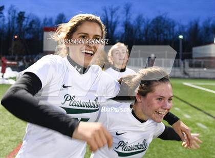 Thumbnail 1 in Pleasantville vs. Central Valley Academy (NYSPHSAA Class B Final) photogallery.