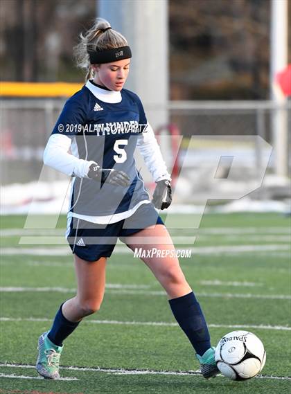 Thumbnail 2 in Pleasantville vs. Central Valley Academy (NYSPHSAA Class B Final) photogallery.