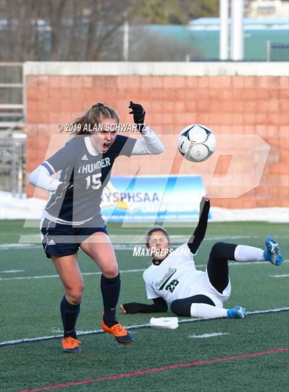 Thumbnail 3 in Pleasantville vs. Central Valley Academy (NYSPHSAA Class B Final) photogallery.
