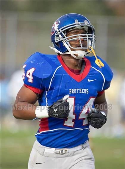 Thumbnail 1 in Burbank @ Christian Brothers (CIF SJS D2 Playoff) photogallery.