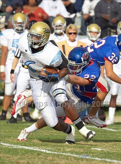 Thumbnail 2 in Burbank @ Christian Brothers (CIF SJS D2 Playoff) photogallery.