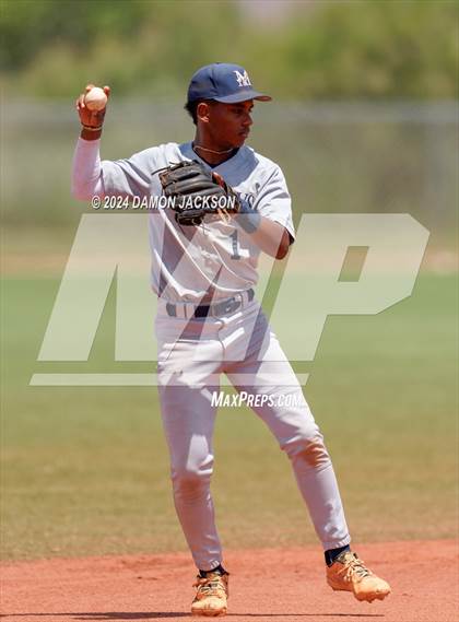 Thumbnail 3 in The Meadows School vs Virgin Valley (NIAA 3A Final) photogallery.