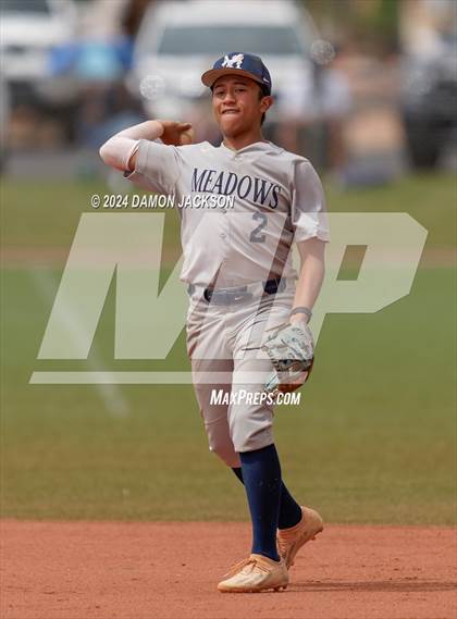 Thumbnail 1 in The Meadows School vs Virgin Valley (NIAA 3A Final) photogallery.