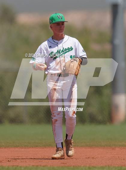 Thumbnail 3 in The Meadows School vs Virgin Valley (NIAA 3A Final) photogallery.