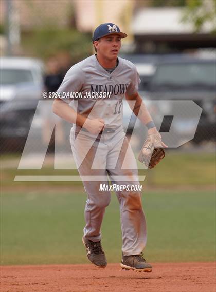 Thumbnail 1 in The Meadows School vs Virgin Valley (NIAA 3A Final) photogallery.