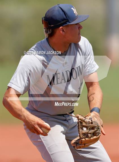 Thumbnail 1 in The Meadows School vs Virgin Valley (NIAA 3A Final) photogallery.