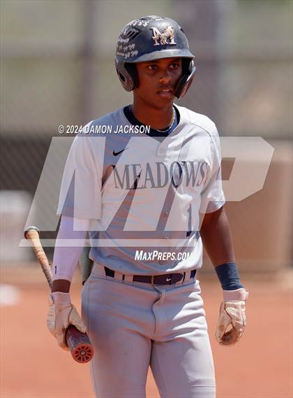 Thumbnail 1 in The Meadows School vs Virgin Valley (NIAA 3A Final) photogallery.