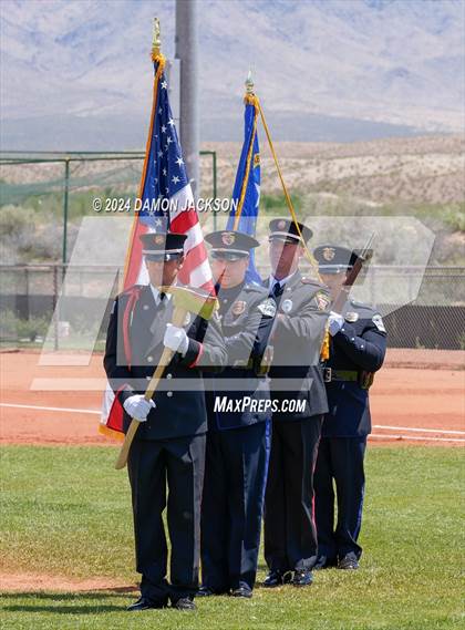 Thumbnail 3 in The Meadows School vs Virgin Valley (NIAA 3A Final) photogallery.