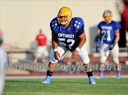Thumbnail 2 in Sacramento Optimist All-Star Game photogallery.