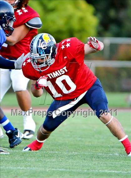 Thumbnail 2 in Sacramento Optimist All-Star Game photogallery.