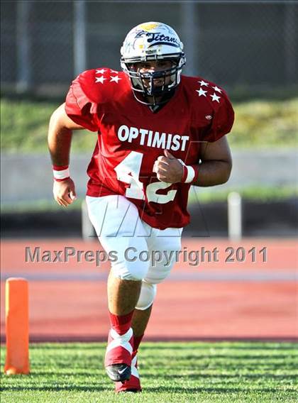 Thumbnail 2 in Sacramento Optimist All-Star Game photogallery.