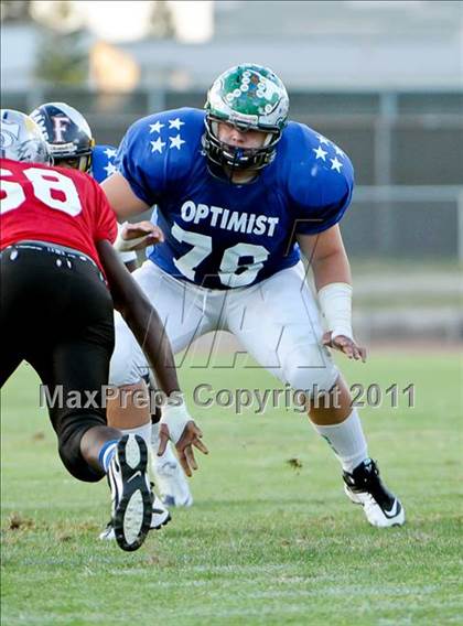 Thumbnail 2 in Sacramento Optimist All-Star Game photogallery.