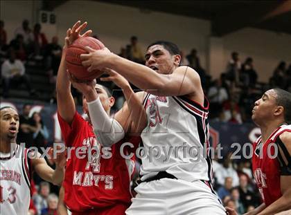Thumbnail 3 in Salesian vs. St. Mary's (CIF NCS D4 Final) photogallery.
